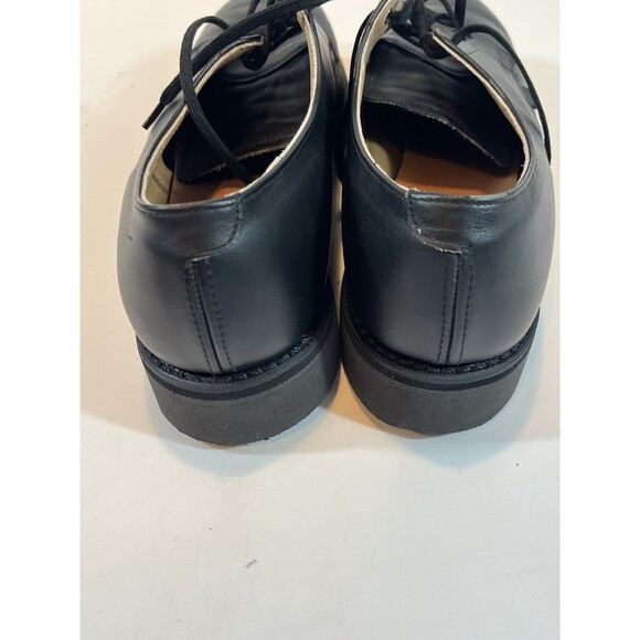 Work America SR/USA USPS Postal Worker Shoes Men’s Size 11 B Black Leather - Picture 9 of 16